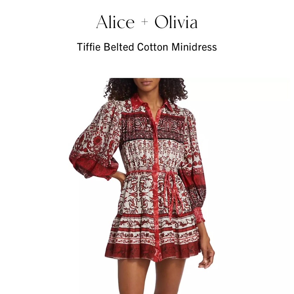 Alice + Olivia Tiffie Dress